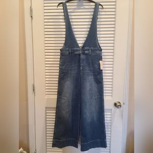 Brand New Free People Denim Jumpsuit